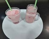 Rose sweet lassi recipe step 1 photo