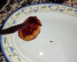 Foto del paso 10 de la receta: Torrijas caramelizadas con azúcar y canela 🆚 mermelada de arándanos