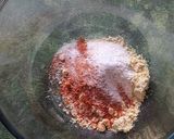 A picture of step 1 of Bread ky Pakory 😋😋.