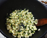 Foto del paso 5 de la receta: Risotto de calabacín y queso de cabra