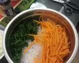 A picture of step 6 of Japchae.