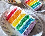 صورة لخطوة 14 من وصفة تورتة قوس قزح 🌈