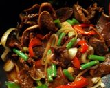Foto langkah ke 3 dari resep Tumis lidah bompap alias bombay paprika.