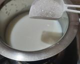 A picture of step 1 of Custard coffee pudding.