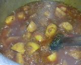 A picture of step 4 of Aloo biryani.
