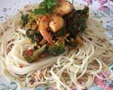 Spaghetti Saus Tomat Brokoli Bayam #homemadebylita PR_Pasta langkah memasak 5 foto