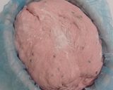 Foto langkah ke 12 dari resep Angkak Wijen Hitam Sourdough Bread.