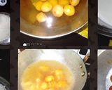 A picture of step 2 of Khubani ka meetha.