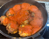 Foto del paso 7 de la receta: Filetes rusos en salsa de tomate