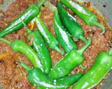 A picture of step 9 of Kalmi Biryani.