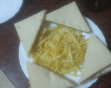 Foto del paso 3 de la receta: Sándwich vegetal con pata asada y papas fritas