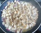 Karfiollal és csirkemellel töltött cukkini recept fázis 2 fotója