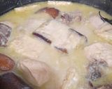Foto langkah ke 4 dari resep Opor Ayam Tempe Terong.