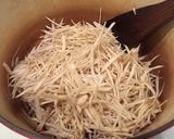A picture of step 9 of Very easy and simple Kinpira Gobo (Burdock) & Carrot, Gluten Free.
