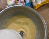 Foto langkah ke 2 dari resep Bolu Kukus Cookies (Bentuk Buah Naga).
