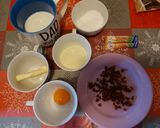 Pas rețetă Biscuiți moi din griș, cocos și fructe confiate 1 fotografie