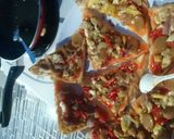 Foto langkah ke 7 dari resep RoTaPizz ✌ (Roti Tawar mirip Pizza) 😁.