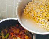 A picture of step 6 of Dal khichdi.
