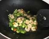 Foto langkah ke 1 dari resep Tumis udang edamame gampang enak cepat #homemadebylita.