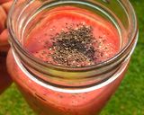Foto langkah ke 3 dari resep Simple Jenaber Smoothie.