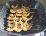 Foto langkah ke 6 dari resep Udang Bakar Madu.