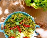 Foto langkah ke 6 dari resep Tumis Bunga Pepaya.