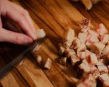 A picture of step 1 of Pasta all'Amatriciana.
