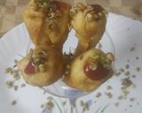 A picture of step 4 of Sprouts Cone Chaat.