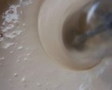 A picture of step 2 of Cookpad special saucy dark chocolate cake.