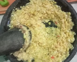 Foto langkah ke 3 dari resep Bakwan Jagung Bunga Telang.