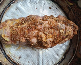 Foto del paso 6 de la receta: BONDIOLA RELLENA CON, PANCETA QUESO, Morrón, ACEITUNAS