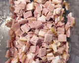 A picture of step 1 of Torta with Bacon.