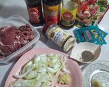 Foto langkah ke 1 dari resep Beef Teriyaki.