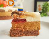 Foto langkah ke 13 dari resep Bolu Coklat dengan 3 Varian Mousse.