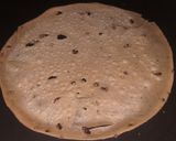 A picture of step 1 of Masala cone papad.