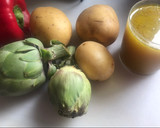 Foto del paso 1 de la receta: Guisadito de albóndigas con un toque griego de hierbabuena