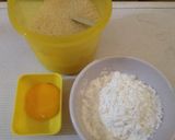 Foto langkah ke 1 dari resep Potato boro/tamago boro/egg biscuit (hanya 3 bahan).