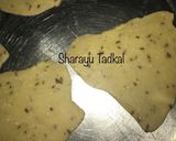A picture of step 2 of Jain Khasta bhel.