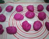 Red Dragon Fruit Bun - Banh Mi Thanh Long Nui langkah memasak 4 foto