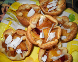 Foto del paso 8 de la receta: Florcitas del amor con ensalada de frutas y dulce de leche