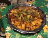 Une image de l'étape 12 de Pommes de terre sautées tomates, oignons et marinade.