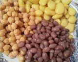 عکس مرحله 1 از دستور شامی حبوبات