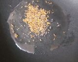 A picture of step 1 of Aloo Gobi fry.