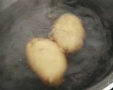 A picture of step 1 of Potatoes with Aioli and Tuna.