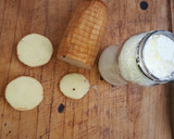 Foto del paso 1 de la receta: Chocante de queso a la espátula
