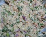 A picture of step 1 of Crispy Mixed Veg Egg Pakoda.
