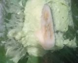 Foto langkah ke 4 dari resep Pais Pandan/Nagasari pandan.