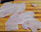 Foto del paso 2 de la receta: Cachopo de pavo relleno con verduras y Cabrales