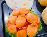 Hình bước làm 5 của món Hamburger Gà Rán