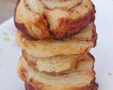 A picture of step 2 of Honey and Cinnamon Roll Puff Pastry Pinwheels.